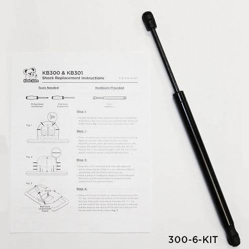 300-6-KIT - SHOCK KIT for KB300-Series Horizontal and KB301-Series Vertical Changing Stations