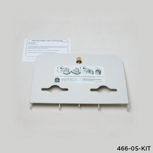 466-05-KIT - LINER DISPENSER LID KIT for WHITE GRANITE KB200-05 Horizontal Changing Station