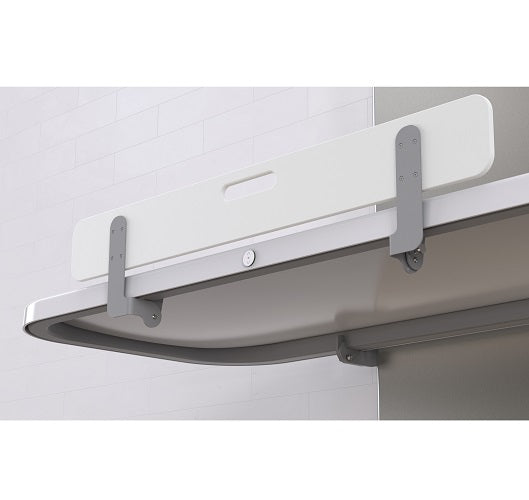 FOUNDATIONS® 800SS-01 ASCENT™ Universal Changing Station  Surface-Mounted, Horizontal-Folding Electric Stainless Steel Special Needs Changing Station