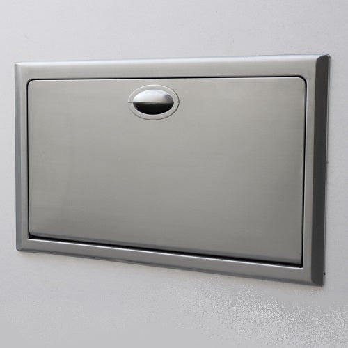 Allied Hand Dryer AHD-SSRE - Private Label Recessed Horizontal Stainless Steel Baby Changing Station