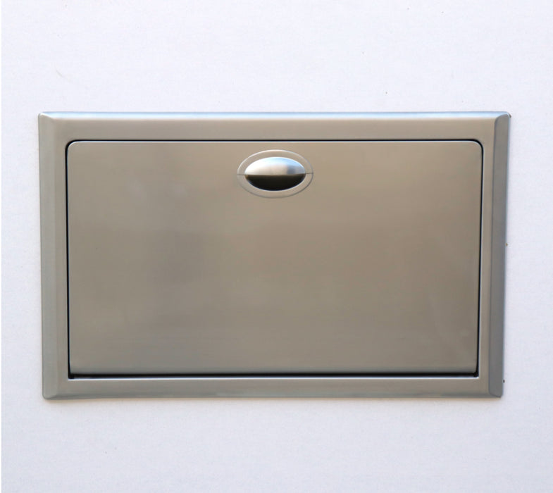 Allied Hand Dryer AHD-SSRE - Private Label Recessed Horizontal Stainless Steel Baby Changing Station