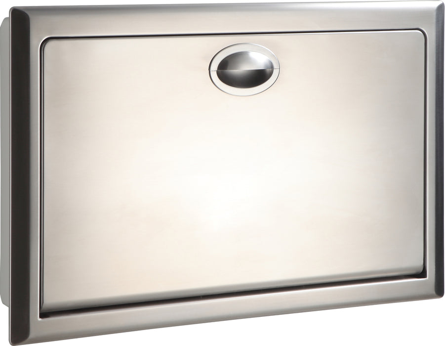 Allied Hand Dryer AHD-SSRE - Private Label Recessed Horizontal Stainless Steel Baby Changing Station