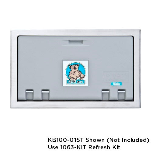 1063-KIT - REFRESH KIT for Grey and White Granite KB100-ST-Series Recessed with Stainless Trim Changing Station