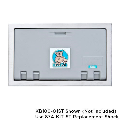 874-KIT-ST - SHOCK KIT for KB100-ST-Series Recessed with Stainless Trim Changing Station