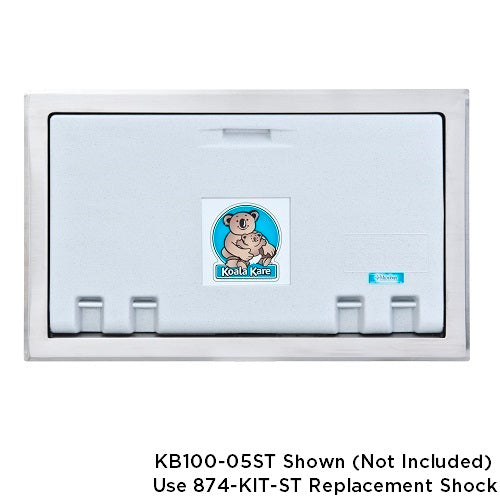 874-KIT-ST - SHOCK KIT for KB100-ST-Series Recessed with Stainless Trim Changing Station