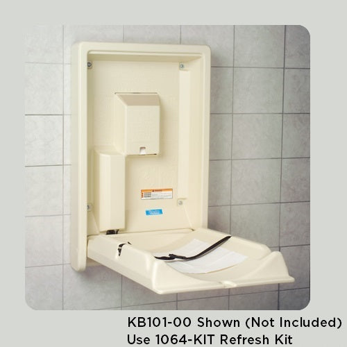 1064-KIT - REFRESH KIT for Cream KB101-Series Vertical Changing Stations