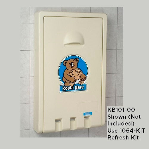 1064-KIT - REFRESH KIT for Cream KB101-Series Vertical Changing Stations