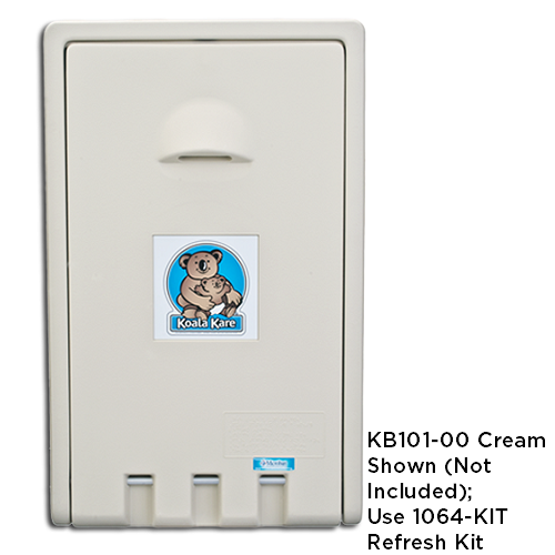 1064-KIT - REFRESH KIT for Cream KB101-Series Vertical Changing Stations