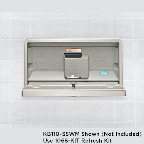 1068-KIT - REFRESH KIT for Both KB110-SSRE and KB110-SSWM Stainless Changing Stations