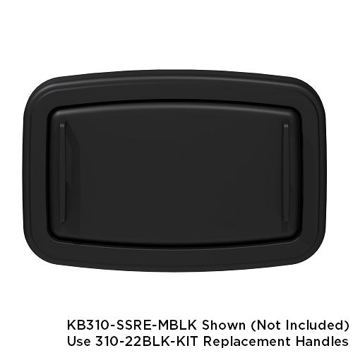 310-22BLK-KIT - REPLACEMENT HANDLES for KB310-SSRE-MBLK and KB310-SSWM-MBLK Changing Stations