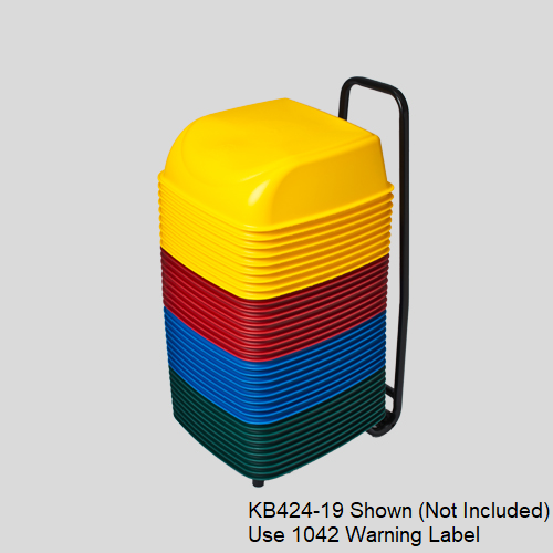 1042 - WARNING LABEL for KB424 and KB425 Cinema Booster Seat