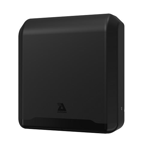 AirDri HDJ-0301A9BLK | PowerDRI Automatic Hand Dryer, Black Stainless Steel, High Speed, ADA Compliant, HEPA Filtration