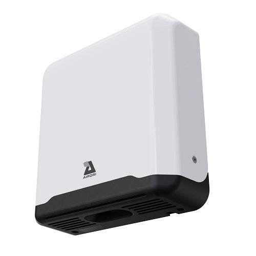 AirDri HDJ-0301A9WHT | PowerDRI Automatic Hand Dryer, White Stainless Steel, High Speed, ADA Compliant, HEPA Filtration