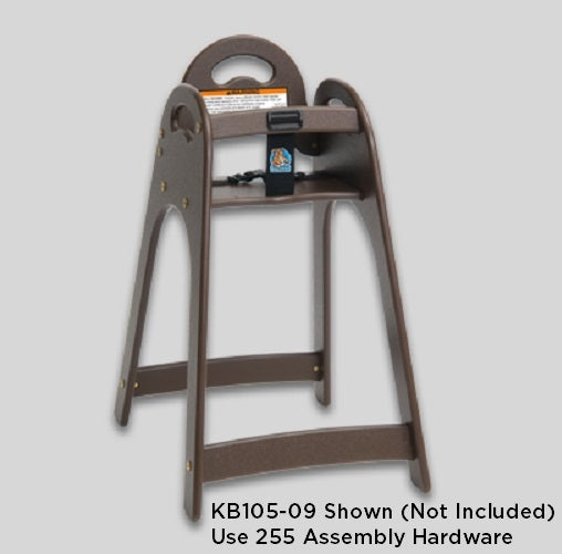 255-KIT - HARDWARE  "ASSEMBLY" KIT for KB105 Designer High Chair