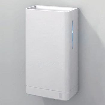 TOTO  HDR120#WH, Clean Dry Sensor Activated White Automatic High Speed Hand Dryer