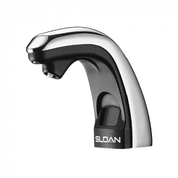 Sloan® ESD-250 Optima® Deck-Mounted Liquid Soap Dispenser (Battery-Powered) - Polished Chrome