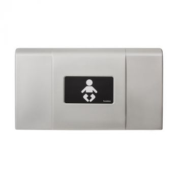 FOUNDATIONS® 200-EH-04 ULTRA Surface-Mounted, Horizontal-Folding Baby Changing Station (Metallic & 