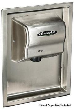 AMERICAN DRYER® ADA-RK Recess Kit (Wall Box) - Brushed (Satin) Stainless Steel (HAND DRYER NOT INCL