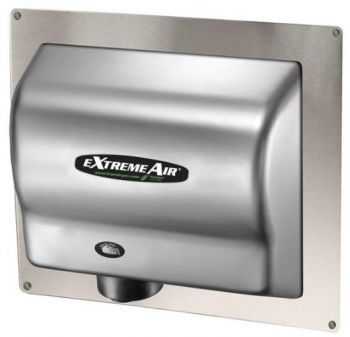 AMERICAN DRYER® ADA-SS Recess Kit (Wall Box + Face Plate) - Brushed (Satin) Stainless Steel (HAND D