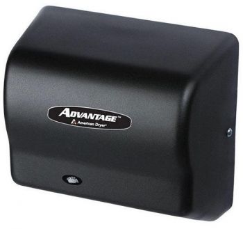 AMERICAN DRYER® AD90-BG Advantage AD® HAND DRYER - Steel Black Graphite Auto Universal Voltage