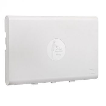 Saniflow® CP0016H BabyMedi® Baby Changing Station - White Horizontal Surface-Mounted