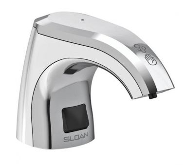 Sloan® ESD-360-CP TOP-FILL Deck-Mounted Automatic Foam Soap Dispenser (Battery-Powered/Optional AC-