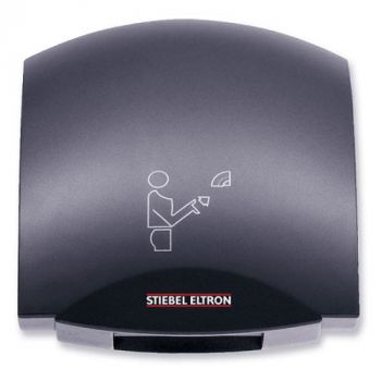 Stiebel Eltron Galaxy™ M - Metal Cover in Charcoal Gray Ultra-Quiet Touchless Automatic Hand Dryer