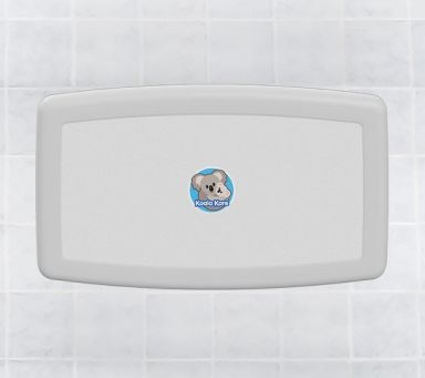 Koala Kare® KB300-05 - Surface Horizontal White Granite Baby Changing Station (Newest Generation)