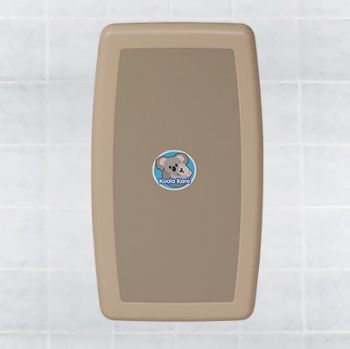 Koala Kare® KB301-00 - Surface Vertical Beige Baby Changing Station (Newest Generation)