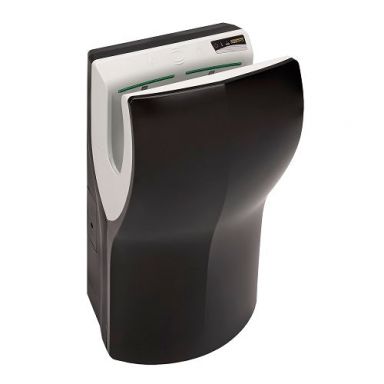 Saniflow® M14AB DUALFLOW® PLUS Hand Dryer - Black High-Speed HEPA Universal Voltage ADA