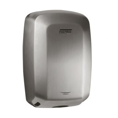 Saniflow® M09ACS-UL-ION MACHFLOW® PLUS Hand Dryer -  Stainless Steel with Satin (Brushed) Finish H