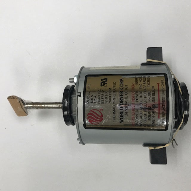 WORLD XRA52-Q974 (115V - 15 Amp) MOTOR ASSEMBLY with MOTOR BRUSHES (Part# 210K)