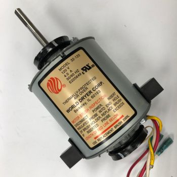 WORLD SLIMdri L-970 MOTOR ASSEMBLY COMPLETE with MOTOR BRUSHES (Part# 32-120AK)