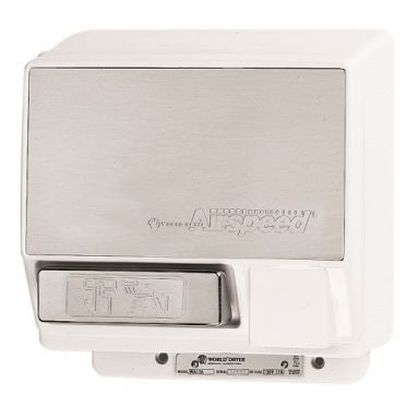 WORLD DRYER® WA126-002 AirSpeed™ Hand Dryer **DISCONTINUED** No Longer Available - Please see No 