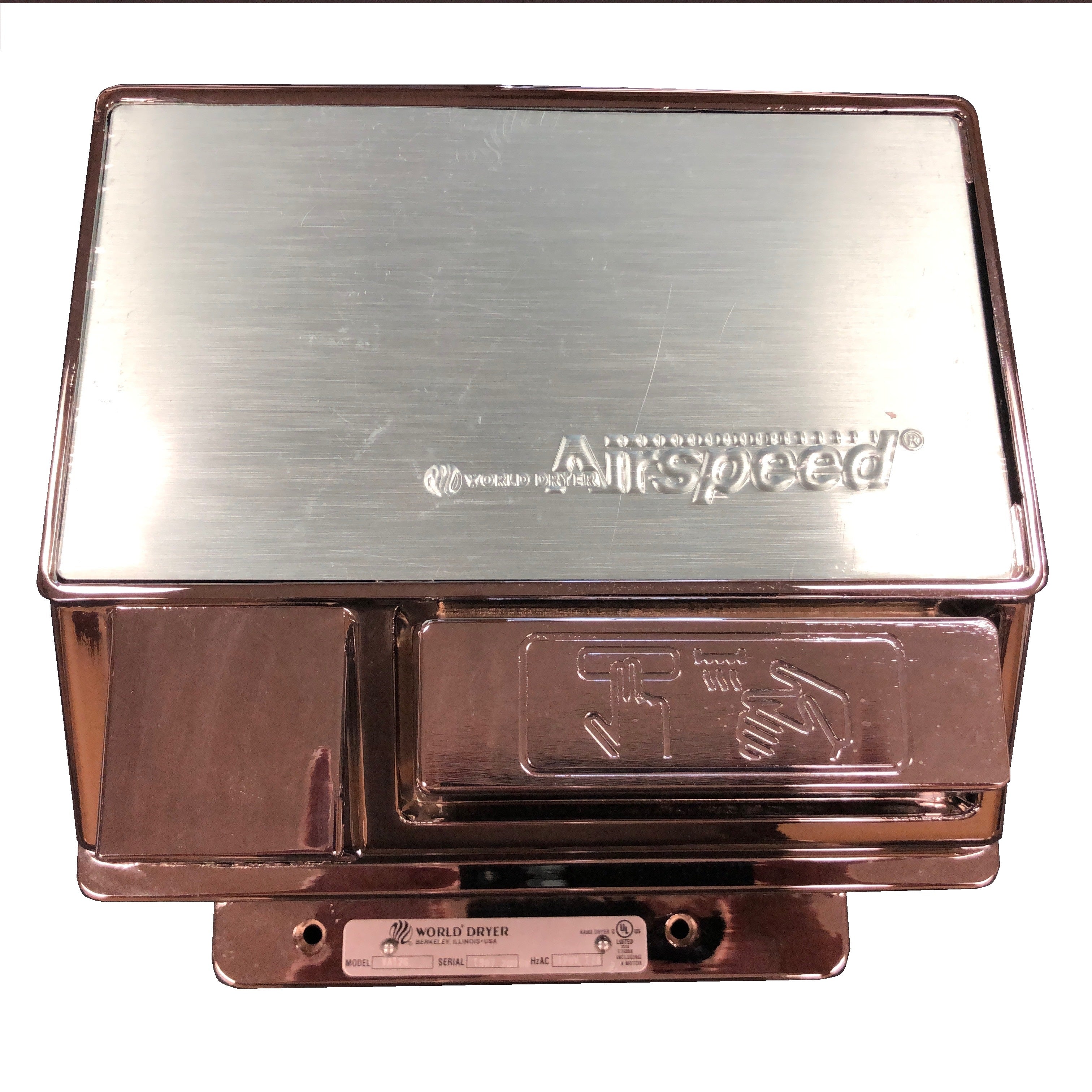 <strong>CLICK HERE FOR PARTS</strong> for the WA126-001 WORLD AirSpeed (110V/120V) Chrome Push-Butto