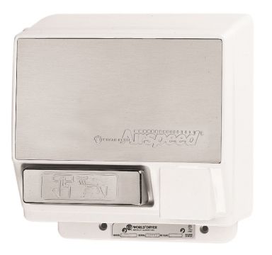 WORLD DRYER® WA246-002 (208V-240V) AirSpeed™ Hand Dryer **DISCONTINUED** No Longer Available - Pl