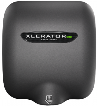 Excel Dryer XLERATOReco® XL-GRH-ECO (No Heat) Hand Dryer with HEPA Filter - Textured Graphite Epoxy