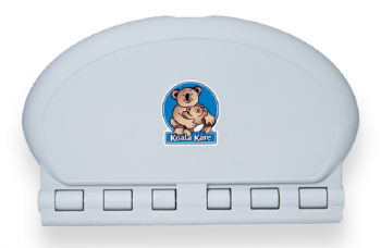 Koala Kare® KB208-01 - Oval Surface Horizontal Grey Baby Changing Station