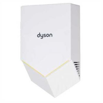 DYSON® Airblade™ HU02 V Series Hand Dryer - White Cover Surface Mounted ADA-Compliant Hands-Under